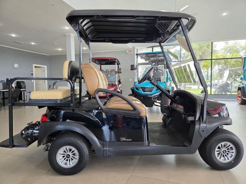 New Club Car 4-Seater Utility Golf Cart, side view at Sequence Golf Carts South Africa