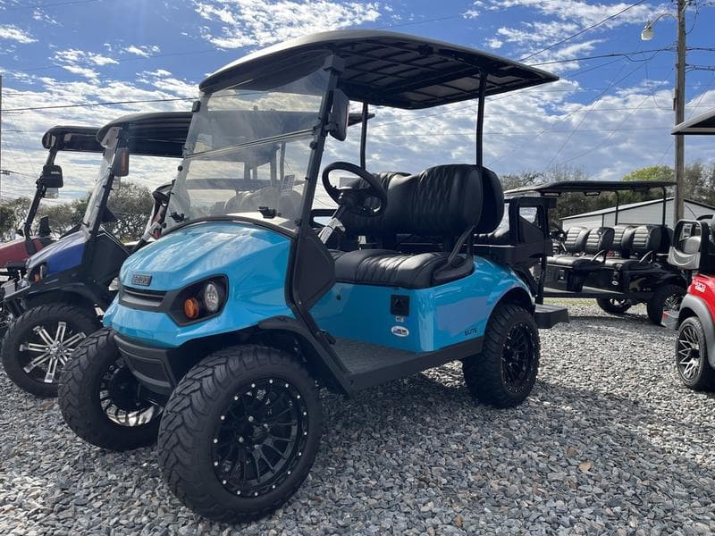 2024 E-Z-GO Express S4 ELiTE 4.2 — Limited Edition Lifted Lithium — additional view