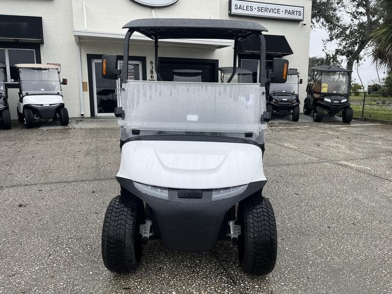 New E-Z-GO 2 Seater Golf Cart, side view at Sequence Golf Carts South Africa