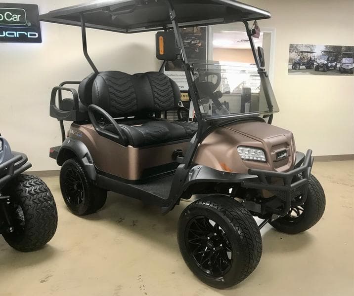 2025 Club Car Sunrise Special Edition Lifted PTV — Matte Rose Gold — Zero-Maintenance Lithium Sale — additional view