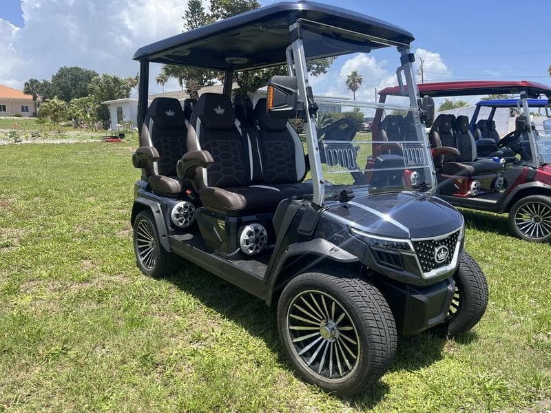 New Evolution 4 Seater Golf Cart at Sequence Golf Carts South Africa