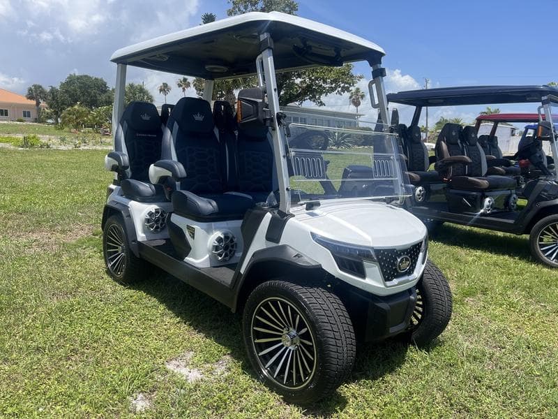 New Evolution 4 Seater Golf Cart at Sequence Golf Carts South Africa