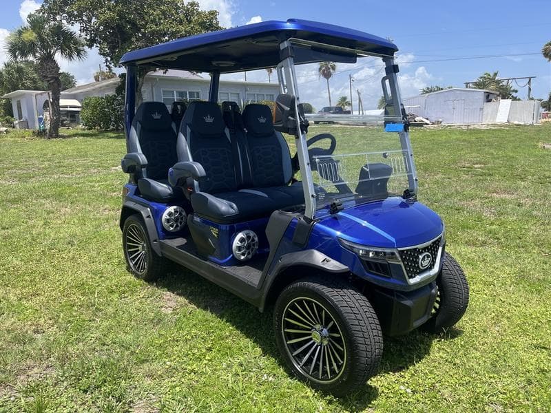 New Evolution 4 Seater Golf Cart at Sequence Golf Carts South Africa