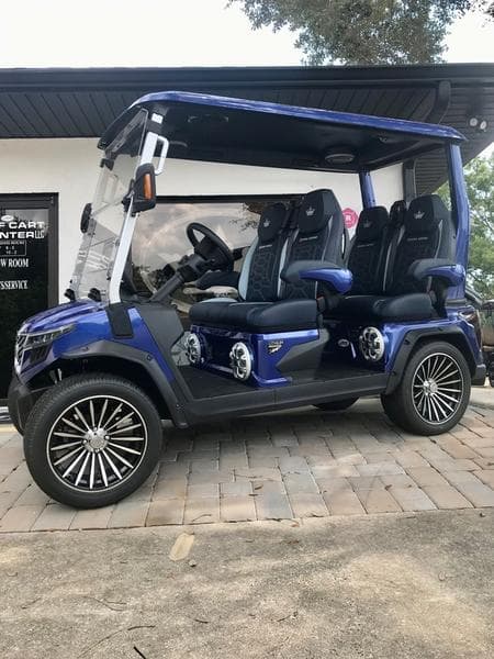 2025 Evolution D-Max GT4 Portimao Blue — 4-Seater with 24-Speaker Sound