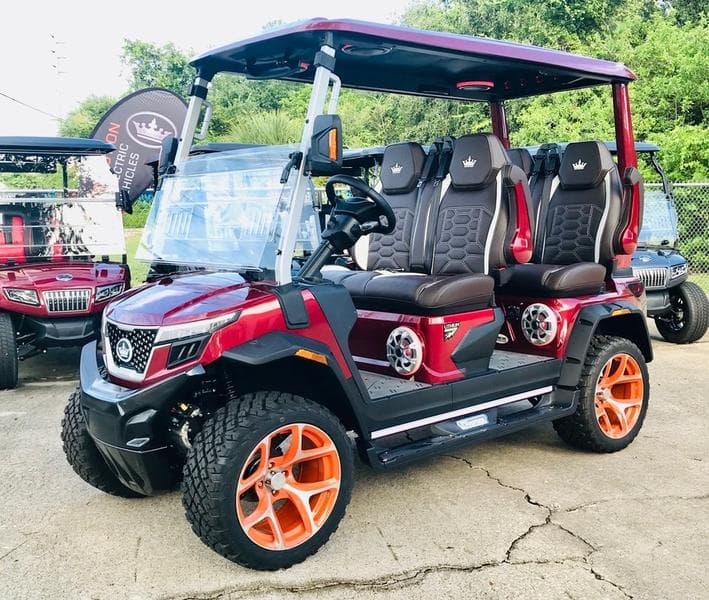 New Evolution 4-Seater Off-Road Golf Cart at Sequence Golf Carts South Africa