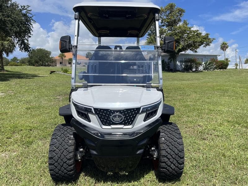 New Evolution 4-Seater Off-Road Golf Cart, side view at Sequence Golf Carts South Africa