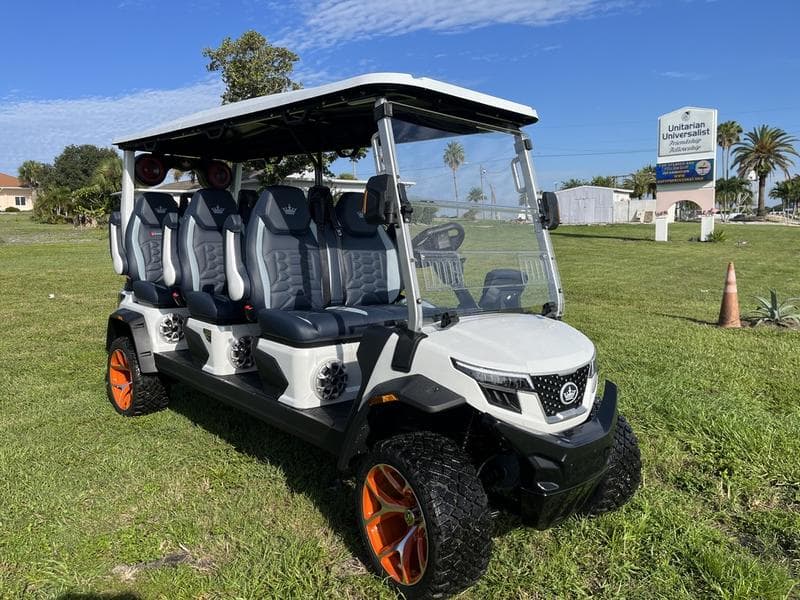 New Evolution 6-Seater Off-Road Golf Cart at Sequence Golf Carts South Africa