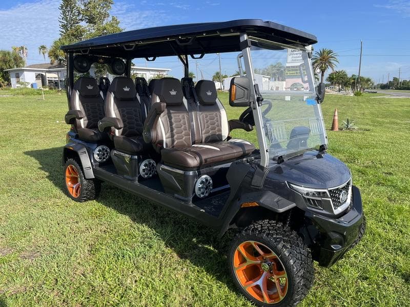 New Evolution 6-Seater Off-Road Golf Cart at Sequence Golf Carts South Africa