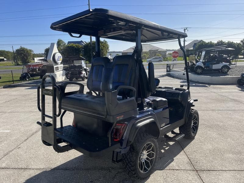 New Evolution 4-Seater Off-Road Golf Cart, side view at Sequence Golf Carts South Africa