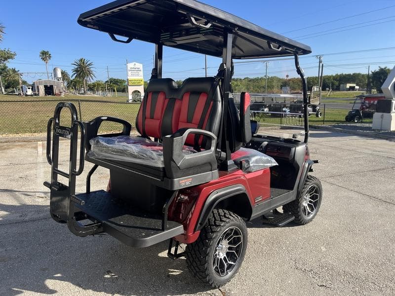 New Evolution 4-Seater Off-Road Golf Cart, side view at Sequence Golf Carts South Africa