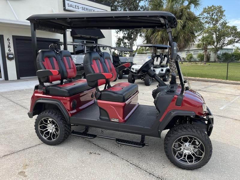 New Evolution 4 Seater Golf Cart at Sequence Golf Carts South Africa