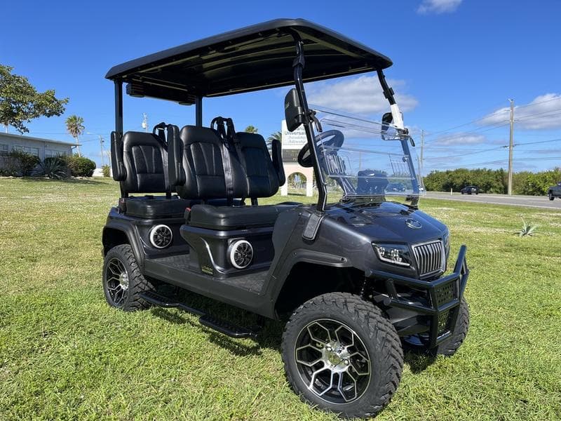 New Evolution 4 Seater Golf Cart at Sequence Golf Carts South Africa