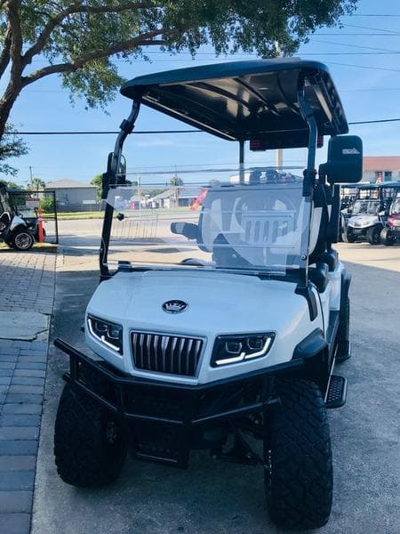 New Evolution 4 Seater Golf Cart at Sequence Golf Carts South Africa