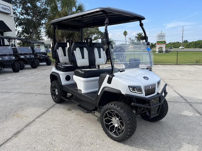 New Evolution 4 Seater Golf Cart at Sequence Golf Carts South Africa