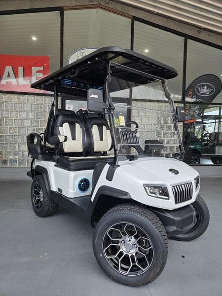 New Evolution 4 Seater Golf Cart at Sequence Golf Carts South Africa