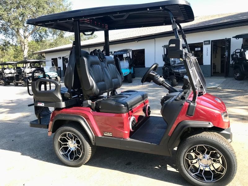 New Evolution 4 Seater Golf Cart at Sequence Golf Carts South Africa