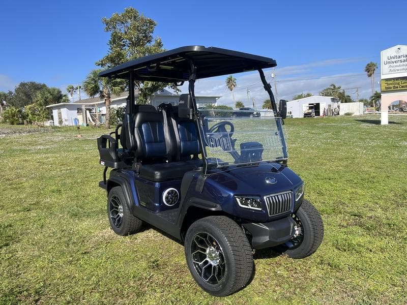 2025 Evolution D5 Ranger 2+2 Plus Portimao Blue — Cart with CarPlay