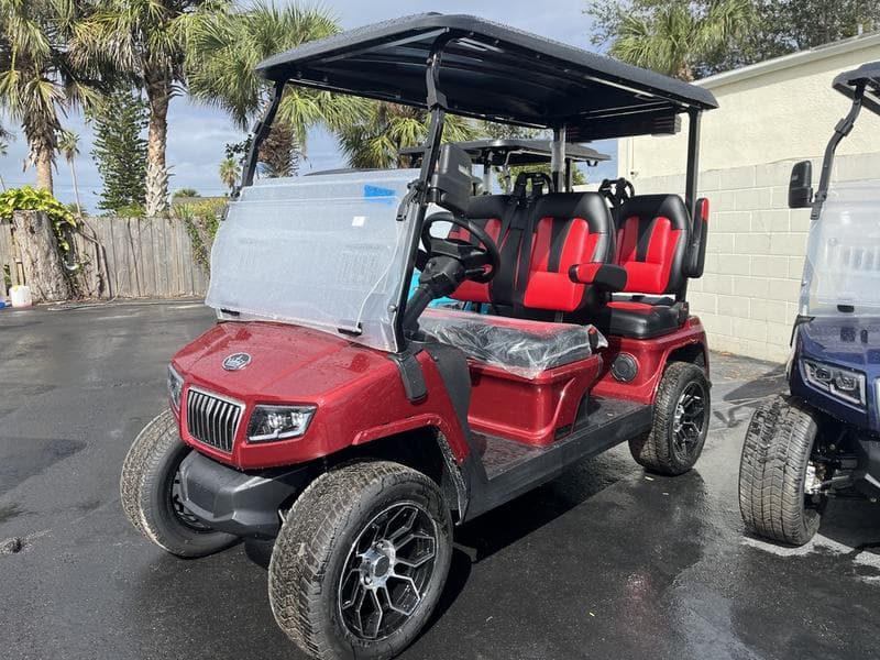 New Evolution 4 Seater Golf Cart at Sequence Golf Carts South Africa