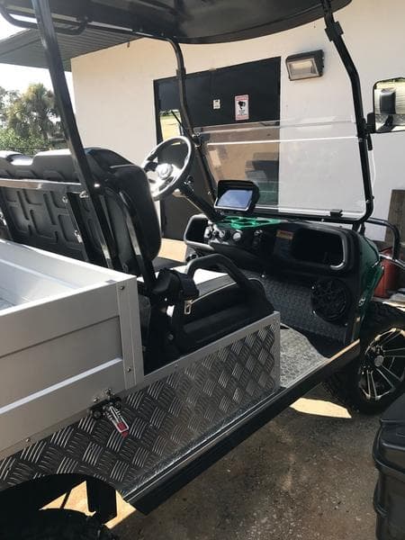 2025 Evolution Turfman 800 — Electric Utility Cart with Cargo Bed — additional view