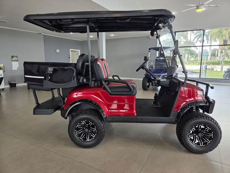 2025 STAR EV CP-2+2 Lifted LSV — Jet Black — Street Legal 4-Passenger Electric Sale