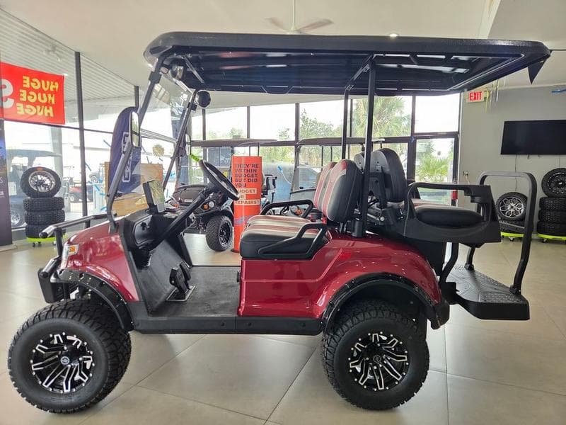 2025 STAR EV CP-2+2 Lifted LSV — Jet Black — Street Legal 4-Passenger Electric Sale — additional view