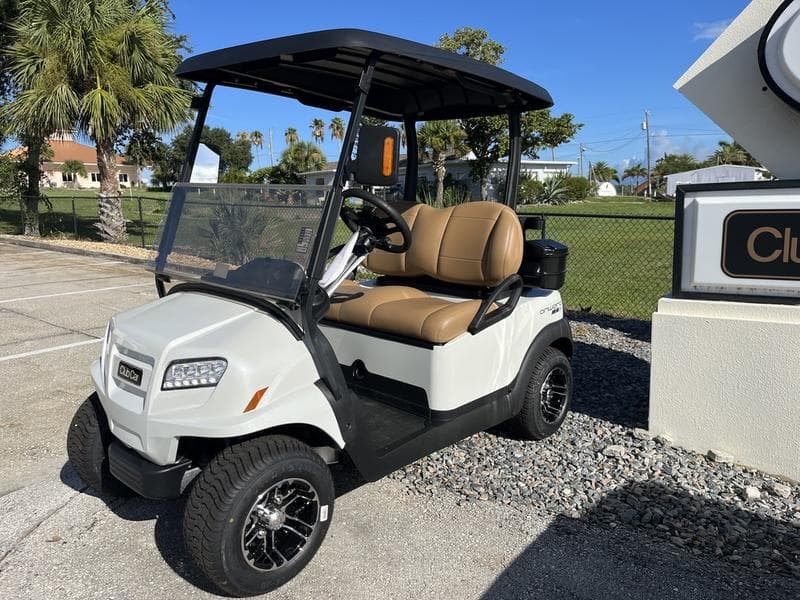 2026 Club Car Onward 2-Passenger HP Lithium Golf Cart — Glacier White
