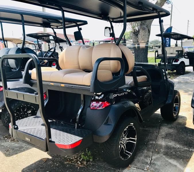 New Club Car 4-Seater Off-Road Golf Cart, side view at Sequence Golf Carts South Africa