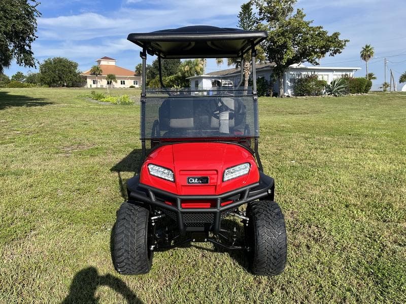 New Club Car 4-Seater Off-Road Golf Cart, side view at Sequence Golf Carts South Africa