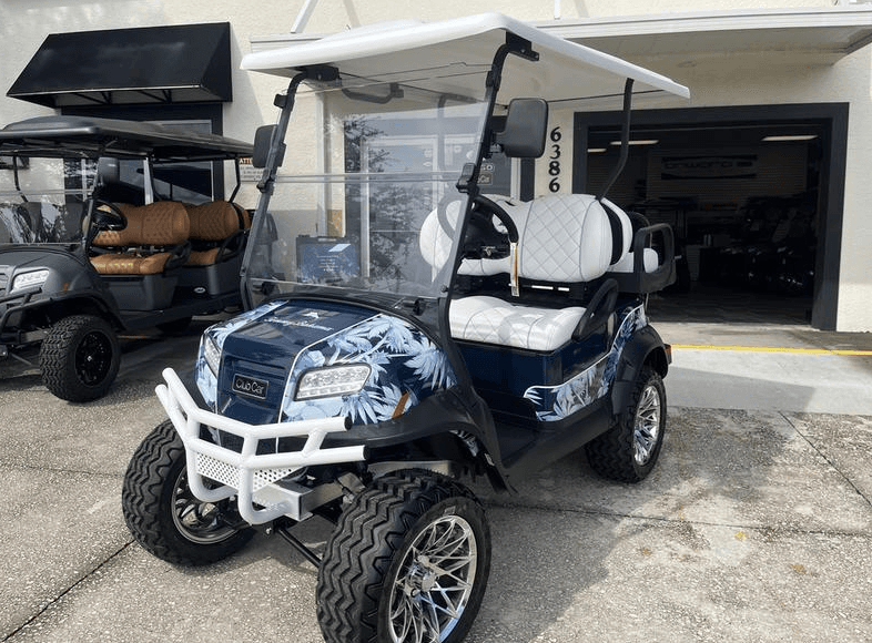 2026 Club Car Onward Lifted 4-Passenger Gas — Special Edition Tommy Bahama — On Sale