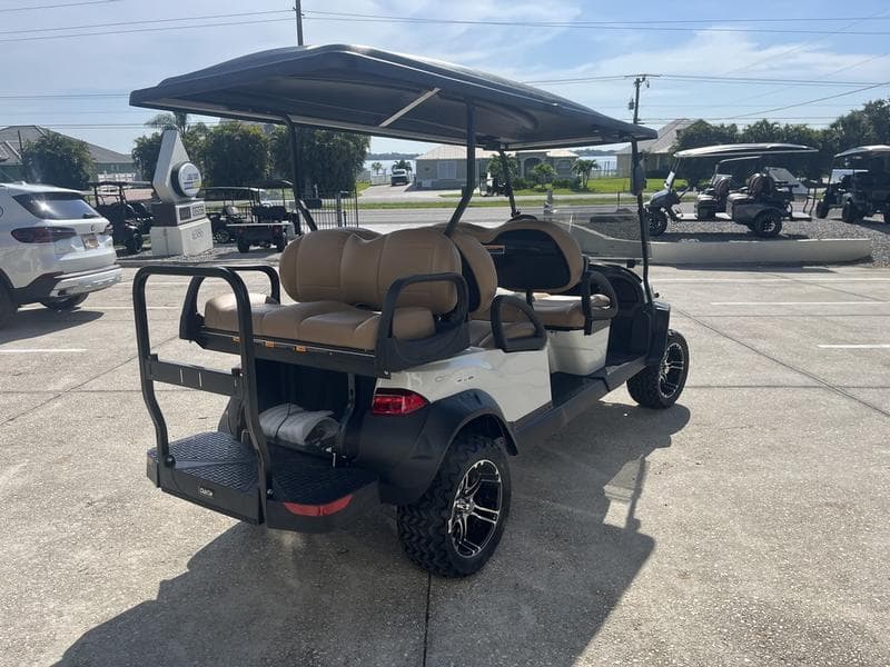 New Club Car 6-Seater Off-Road Golf Cart, side view at Sequence Golf Carts South Africa