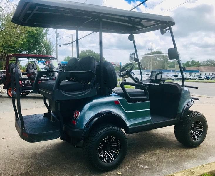 2026 STAR EV Capella 2+2 LSV — Lifted PTV in Forest Blue Mist — Street Legal Electric Sale — additional view